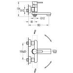 Walrus Serena 龍頭套裝3件 (WR-8260.D56-CP + WR-8160.D56-CP + WR-616028F-CP)